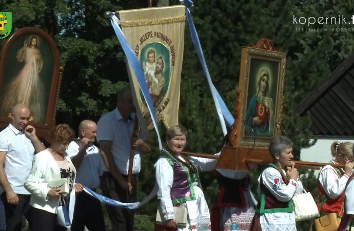 Dożynkowe podziękowanie w Rozogach